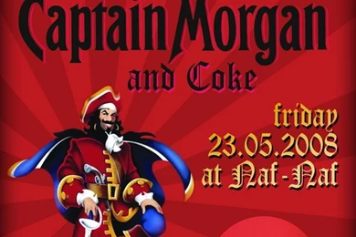 Flyer For Captain Morgan Event By Vygo On DeviantArt