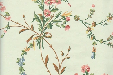 Historic Reproduction Wallpapers French Floral C1850