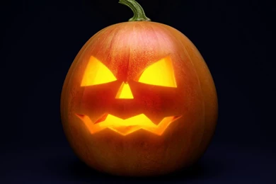 Jack o lantern 3d Model Sliced Pumpkin