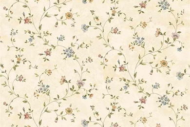 Cream Antique Floral Vine Wallpapers   Interior Home Decor