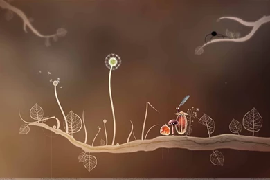 Botanicula – Evil Parasite On Tree Branch Wallpapers