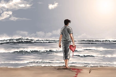 SAD LOVE WALLPAPER   (