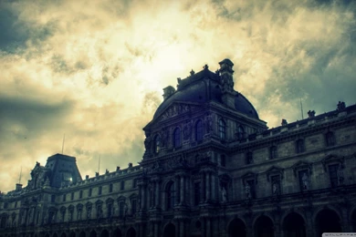Sky Of Musee Du Louvre HD Desktop Wallpapers : Widescreen : High ...
