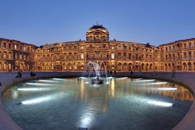 Download Wallpapers 3840x2160 Louvre, Paris, France, Landmark ...