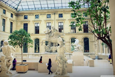 Download Inside The Louvre Wallpapers   Wallpapers Printed