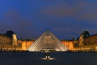 1920x1080 Paris, Pyramid, The Louvre Wallpapers And Pictures 47681