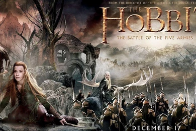 The Hobbit Battle Of Five Armies Movie Poster HD Wallpapers ...