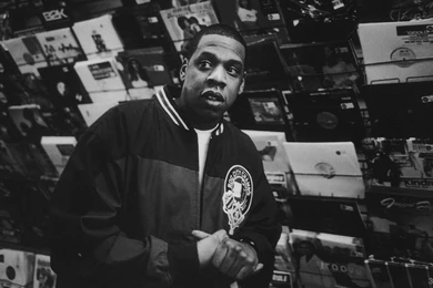 Jay Z Rap Hip hop Hip Hop Black White Men Males Wallpapers ...