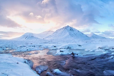 Beautiful Mountain Scenery HD Desktop Wallpapers : Widescreen ...