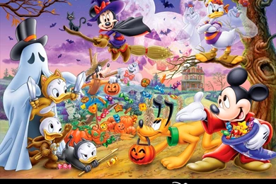 Disney Halloween Backgrounds   Wallpapers Zone