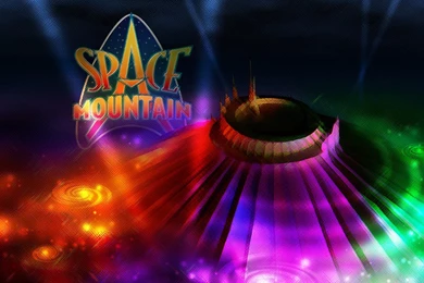 Space Mountain: 1998 Version Paper Model