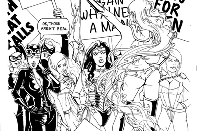 Feminist Starfire INKS By Theamat On DeviantArt