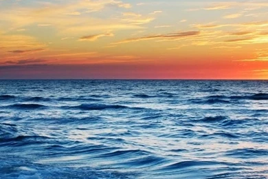 Beach Sunset And Turquoise Waters iPhone 6 Wallpapers