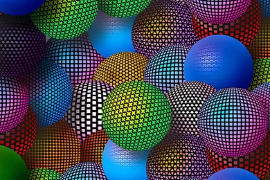 3D Neon Balls 2560×1600 For Samsung Galaxy Note Pro 12.2 Wallpapers ...