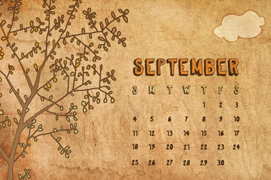 September 2011 Calendar Wallpapers