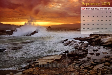 Month Wise Calendar Wallpapers Of 2016