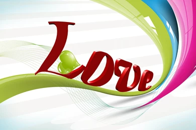 3d Love New Abstract Wallpapers