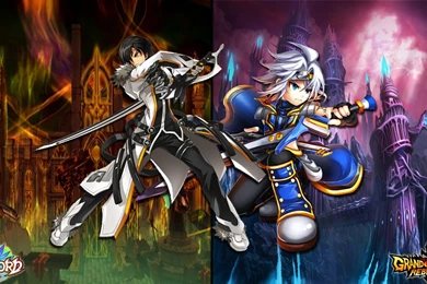 Grand Chase X Elsword Wallpapers By SoulRatio On DeviantArt