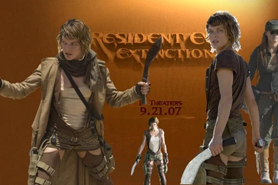 Resident Evil Extinction Wallpaper(by Me)   Www.tombraiderforums.com
