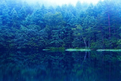 Magnificent Blue Grey Lake Scape >> HD Wallpaper, Get It Now!