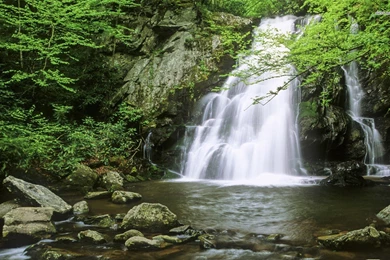 Small Waterfall Nature Wallpapers Hd For Desktop