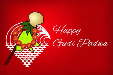 Indian Festival Gudi Padwa Greetings Hd Wallpapers