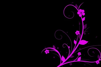 Black And Pink Heart Wallpapers 06, HD Desktop Wallpapers