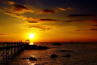 Of Golden Sunset Beauty Golden Sunset Hd Wallpapers Wallpapers