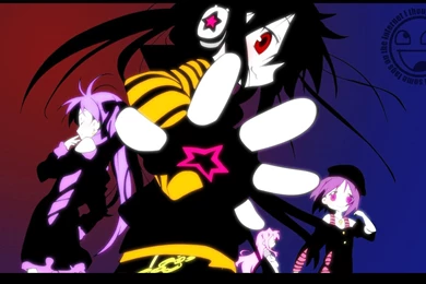 Neon Lamp Lucky Star Manga Colorful HD Wallpapers Wallpapers ...