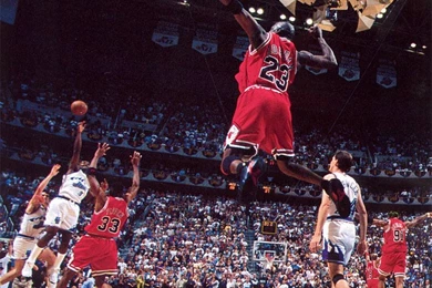 17 Years Ago Today, Michael Jordan Hit “The Last Shot” & Won His ...