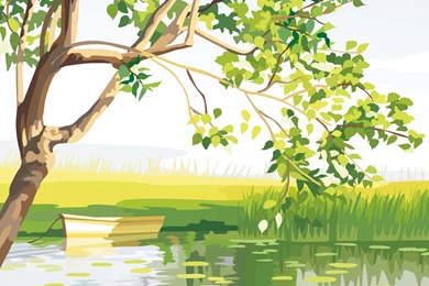 Vector Scenary Wallpapers 1600 X 1200   Photo 11 Of 80