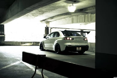 Mitsubishi Evo X Rear HD Desktop Wallpapers : Widescreen ...