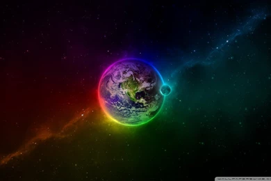 Colorful Earth HD Desktop Wallpapers : High Definition : Fullscreen ...