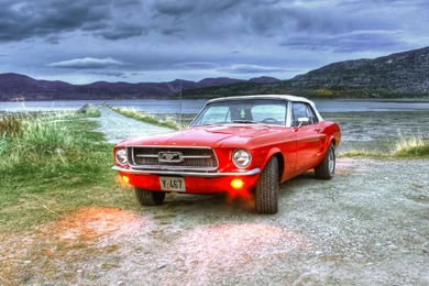 Classic Ford Mustang Hdr Wallpapers