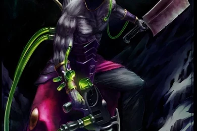 Dark Eldar   Wrack   Warhammer 40k Fan Art By LSDrake