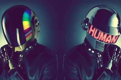 Daft Punk Helmet Tron   Wallpaper.