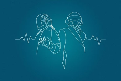 Wallpapers Daft Punk Tube 1920x1080