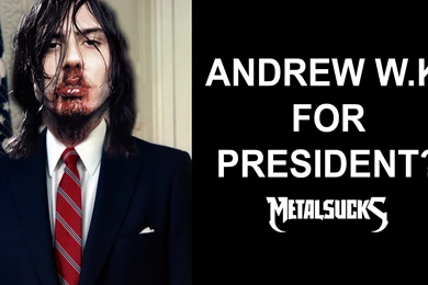 Would You Vote For Andrew W.K. For President? (Full Interview ...