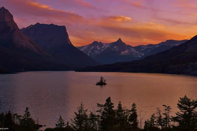 Saint Mary Lake Glacier National Park Wallpaper_other_health ...