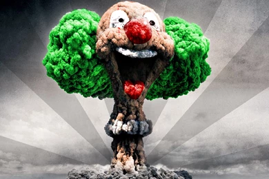 Download Clown Nuclear Wallpapers 1280x800