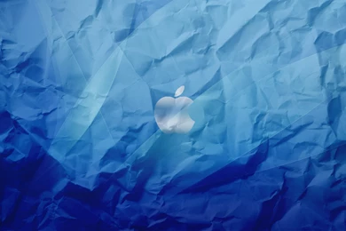 Wallpapers Apple, Logo, Brand, Paper, Crumpled Paper Desktop ...