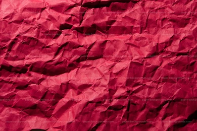 Crumpled Red Paper Texture Hd