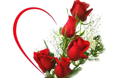 New Rose Bouquet Art Wallpaper, Rose Flower Images, Rose Pictures ...