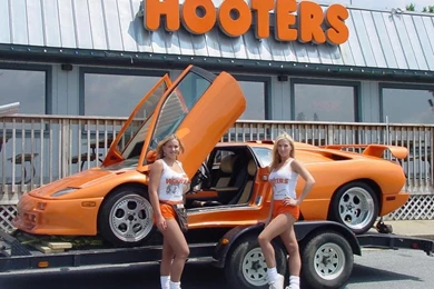 HOOTERS Girls With Ferrari WallpaperSuggest.com