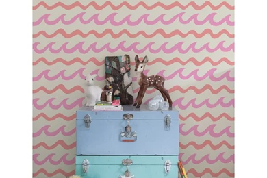 Aimee Wilder Designs Swell 15' X 28" Chevron Wallpapers