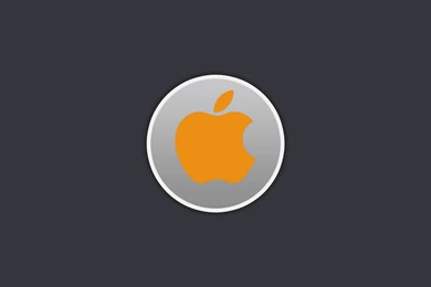 Apple Circle Wallpapers Orange By Howiedi2 On DeviantArt