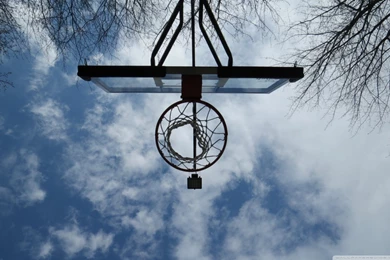 Basketball Hoop HD Desktop Wallpapers : Widescreen : Fullscreen