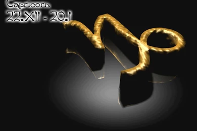 Capricorn Desktop Wallpaper Fine Background Black