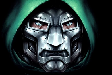 Doctor Doom Face Metal Drawing HD Wallpaper,cartoon/comic HD ...
