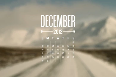 December Wallpapers Calendar   Free Large Images